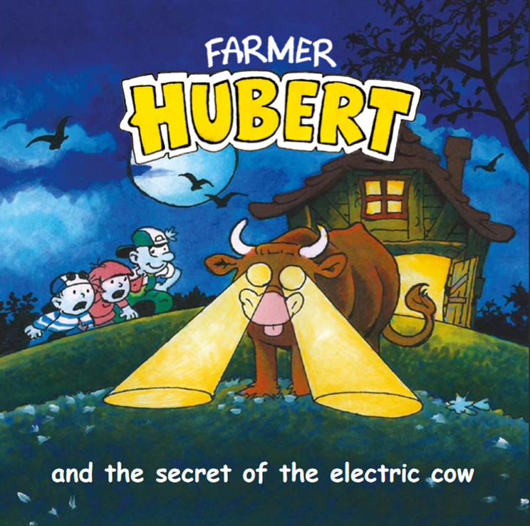 Farmer Hubert and the electric cow