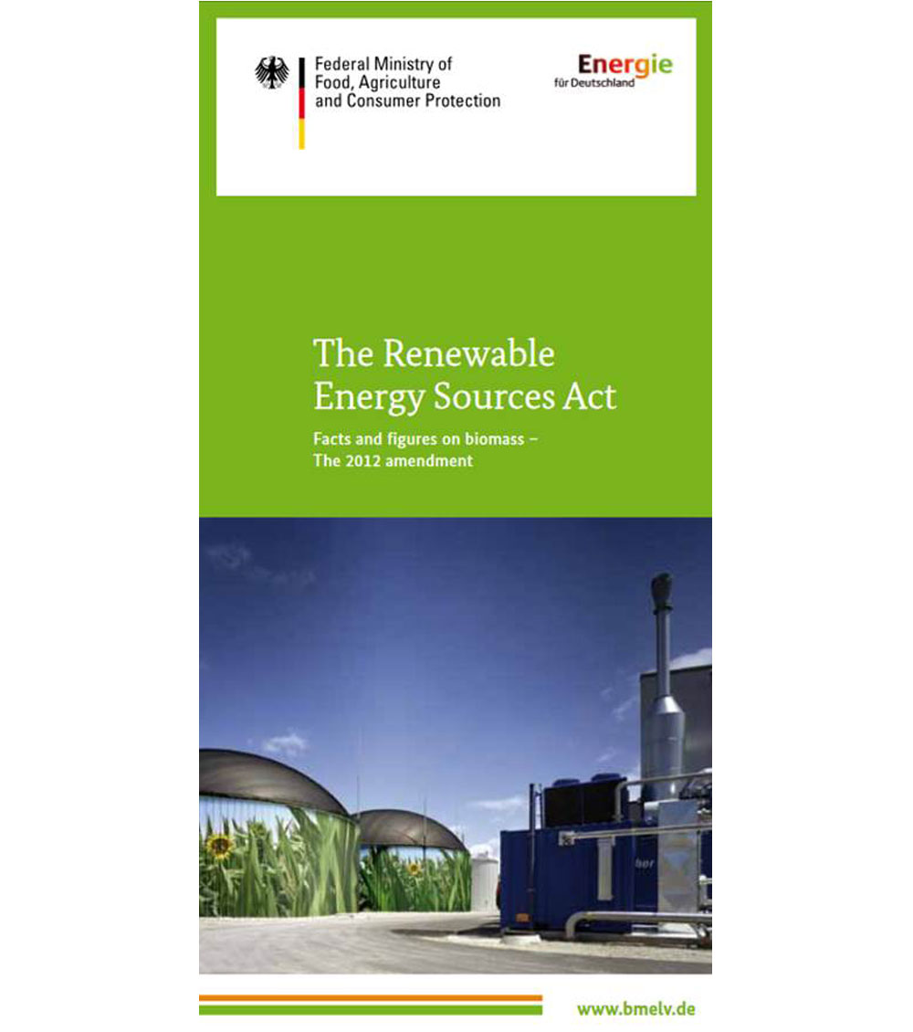 The Renewable Energy Sources Act - Facts and figures on biomass – The 2012 amendment